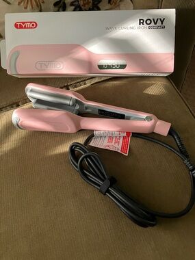 TYMO ROVY Compact Wave Curling Iron - Pink